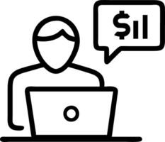Healthcare financial analyst analyzing data on macro futuristic background Set A vector