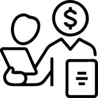 Healthcare financial advisor negotiating with suppliers on plain background Set A vector