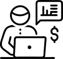 Healthcare financial analyst using spreadsheet on plain background Set A5 vector