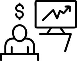 Healthcare financial advisor discussing budgets on bokeh digital art background Set A vector