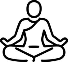 Group meditation session in park with copy space vector