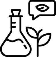 Green research team conducting sustainable studies with ample copy space Set A vector