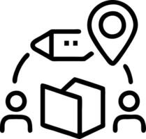 Green logistics team optimizing eco friendly delivery routes with space for text Set A2 vector