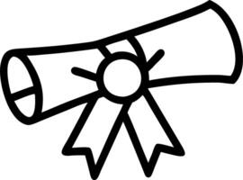Graduation Scroll Ribbon Set A vector