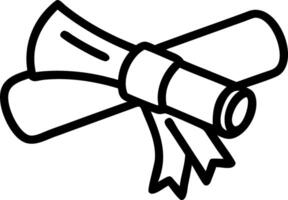 Graduation Scroll and Diploma Set A vector