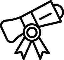 Graduation Medal and Scroll Set A vector