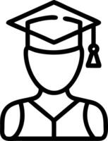 Graduation portrait with bokeh digital art background copy space on top Set A vector