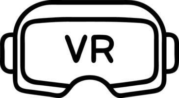 Glossy VR headset on clean background for healthcare training Set A vector
