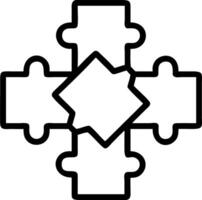 Glossy background with geometric puzzle patterns copy space on left. Set A vector