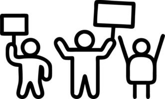 freedom and rights and movement vector