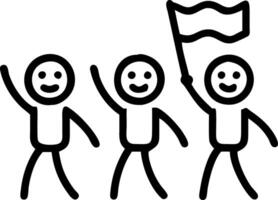 freedom and justice and movement Set 4 vector