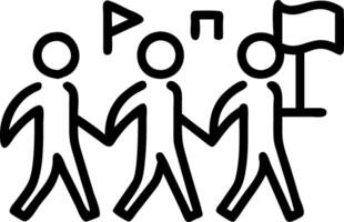 freedom and justice and movement Set 3 vector