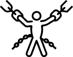 freedom and free will and empowerment Set 6 vector