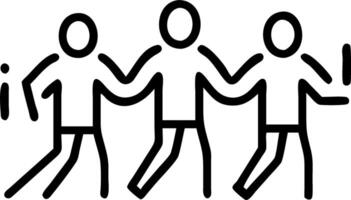 freedom and equality and movement Set 2 vector