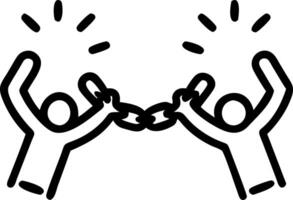 freedom and choice and revolution Set 3 vector