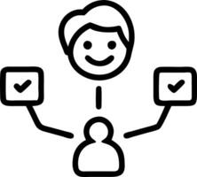 freedom and choice and autonomy Set 6 vector