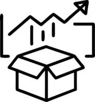Floating order package and graph arrow vector