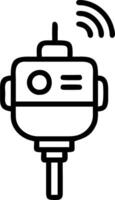 Floating Industrial Sensor Set 2 vector