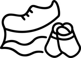 Floating first child shoes and blanket vector