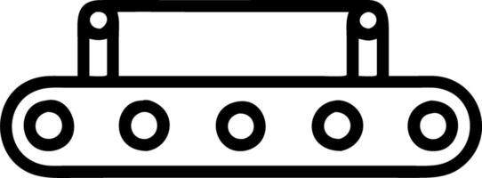 Floating Conveyor Belt Segment Set 2 vector