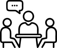 Financial advisor consulting clients on investment opportunities Set A vector