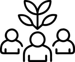 Farmers collaborating on sustainable practices workshop Set A vector