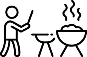 Family having a barbecue in the backyard candid shot with copy space Set A vector
