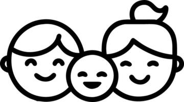 Family enjoying breakfast together macro close up of smiles and food copy space on right vector