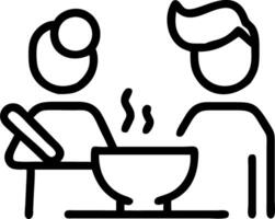 Family cooking together in a bright kitchen candid moments of joy copy space on right vector