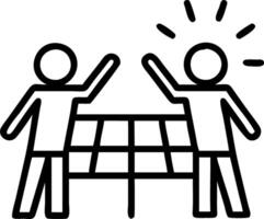 Engineers collaborating on solar panel installation Set 2 vector