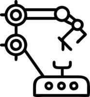 Engineer collaborating with AI for predictive maintenance Set A3 vector