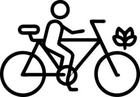 Employees taking part in sustainable commuting initiative Set 2 vector