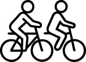 Employees taking part in sustainable commuting initiative Set A vector