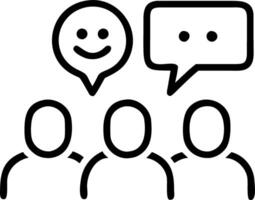 employee evaluation and review and weaknesses Set 2 vector