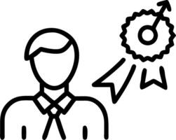 employee evaluation and progress and weaknesses vector