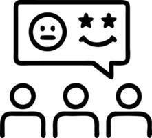 employee evaluation and progress and weaknesses Set 2 vector
