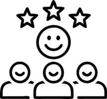 employee evaluation and productivity and metrics Set A3 vector