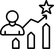employee evaluation and productivity and metrics Set A10 vector