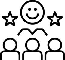 employee evaluation and performance and metrics Set A4 vector