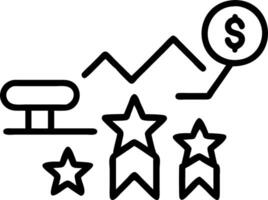 employee evaluation and goals and metrics Set 2 vector