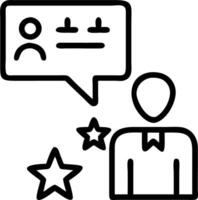employee evaluation and goals and metrics Set 4 vector