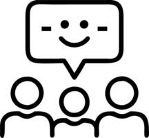 employee evaluation and feedback and development Set 3 vector