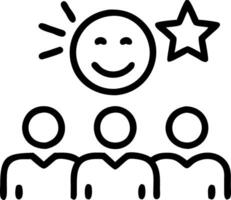 employee evaluation and feedback and achievement Set 2 vector
