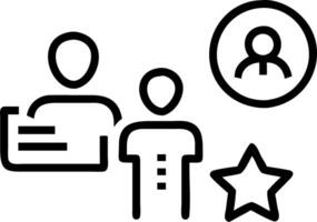 employee evaluation and competence and potential Set 4 vector