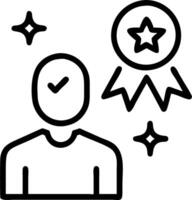 employee evaluation and competence and metrics Set 3 vector