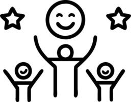 employee evaluation and competence and metrics Set 5 vector
