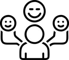 employee evaluation and assessment and strengths Set 2 vector