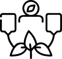 Eco friendly retail team organizing sustainable products with ample copy space Set A2 vector
