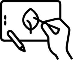 Designer sketching eco friendly product concepts Set 2 vector