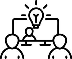 Design team collaborating on innovative projects in a glossy office copy space on right Set A vector